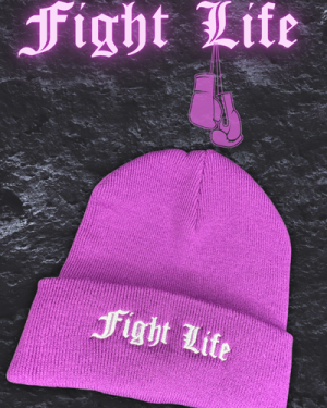 Čiapka Fight Life - "Magenta"