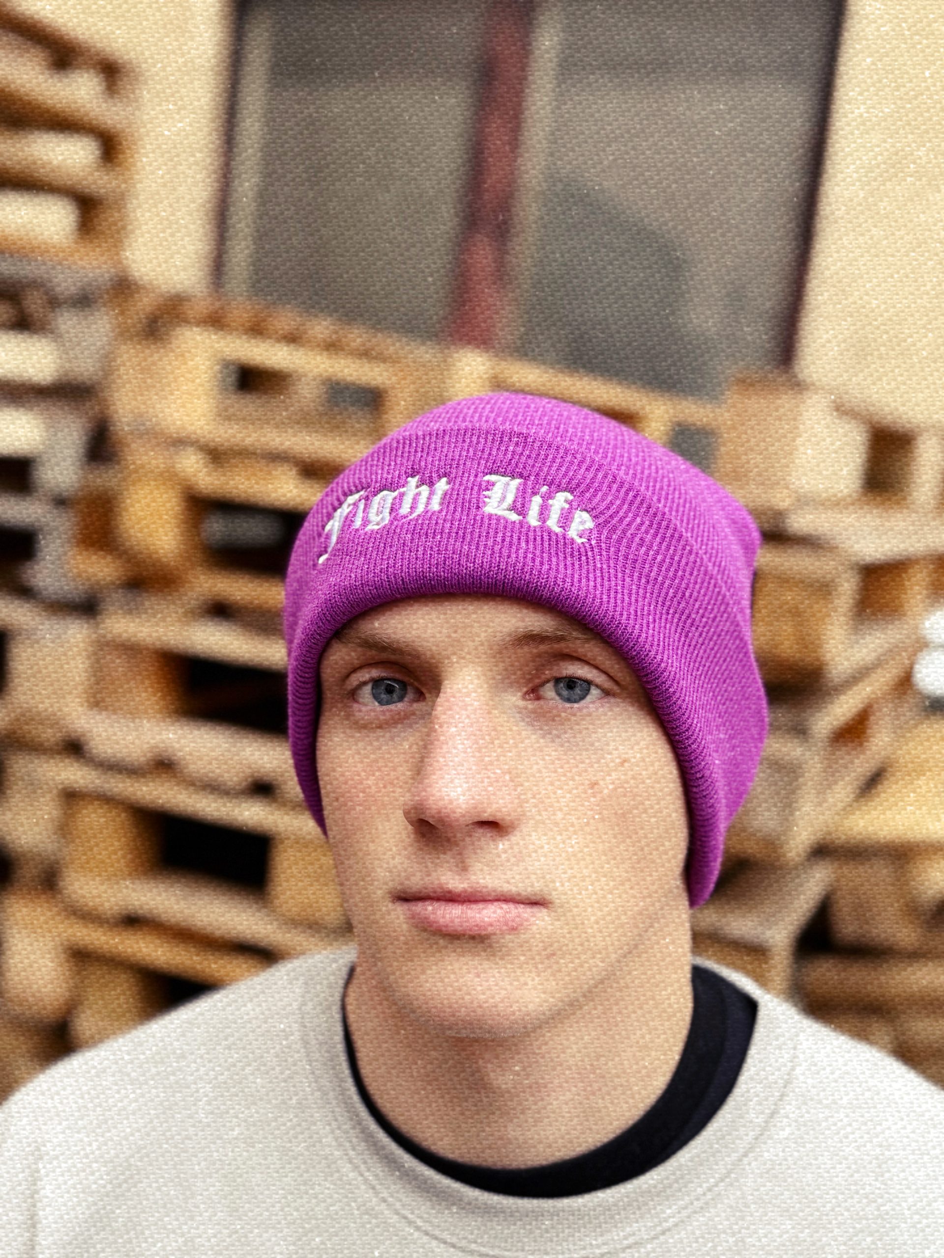 Čiapka Fight Life - "Magenta" – Obrázok 3