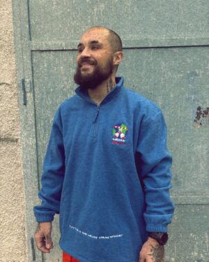 Muay Space Flíska - Modrá