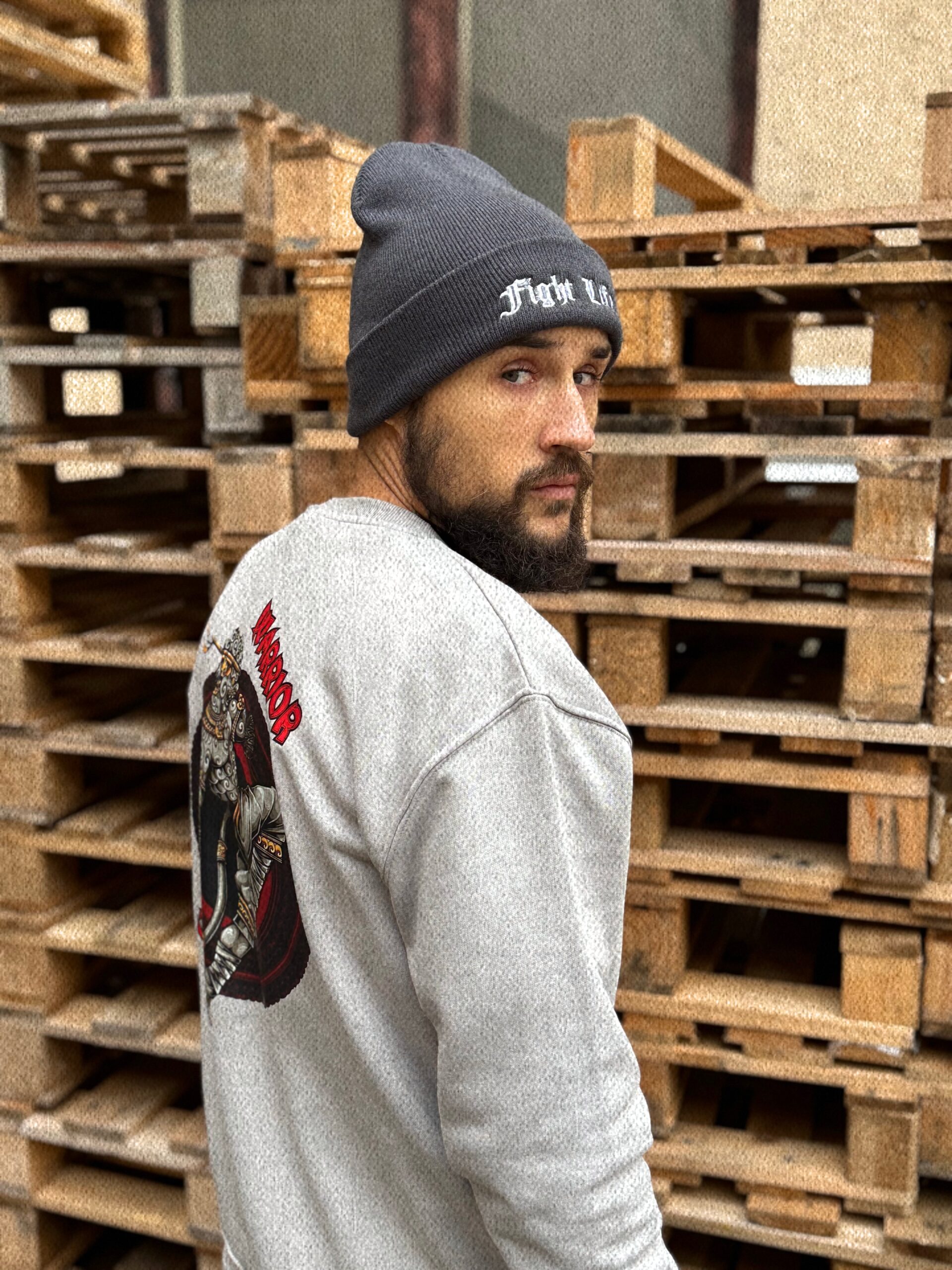 CrewNeck Mikina - Hanuman "Warrior Spirit" – Obrázok 5