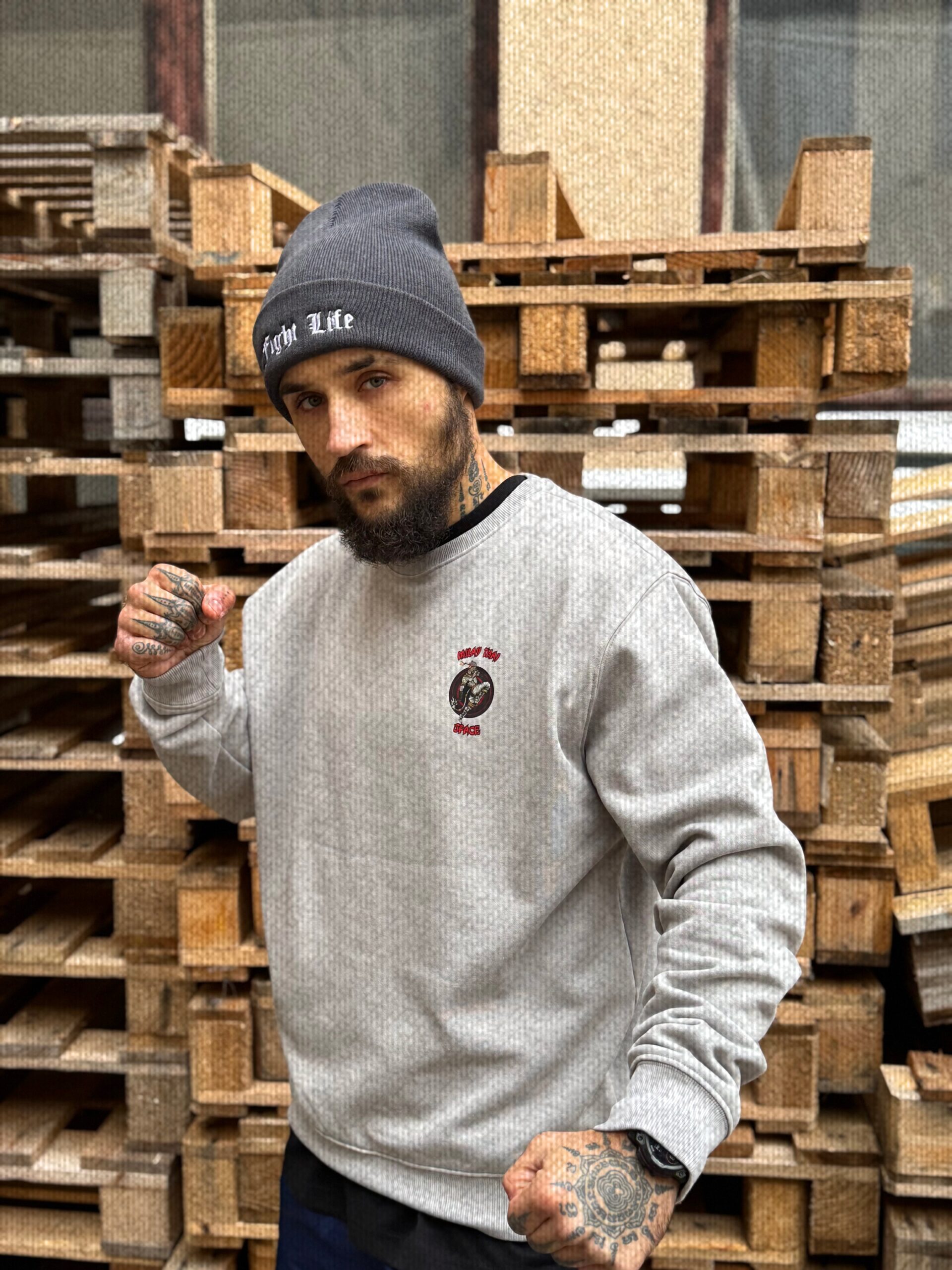 CrewNeck Mikina - Hanuman "Warrior Spirit" – Obrázok 6