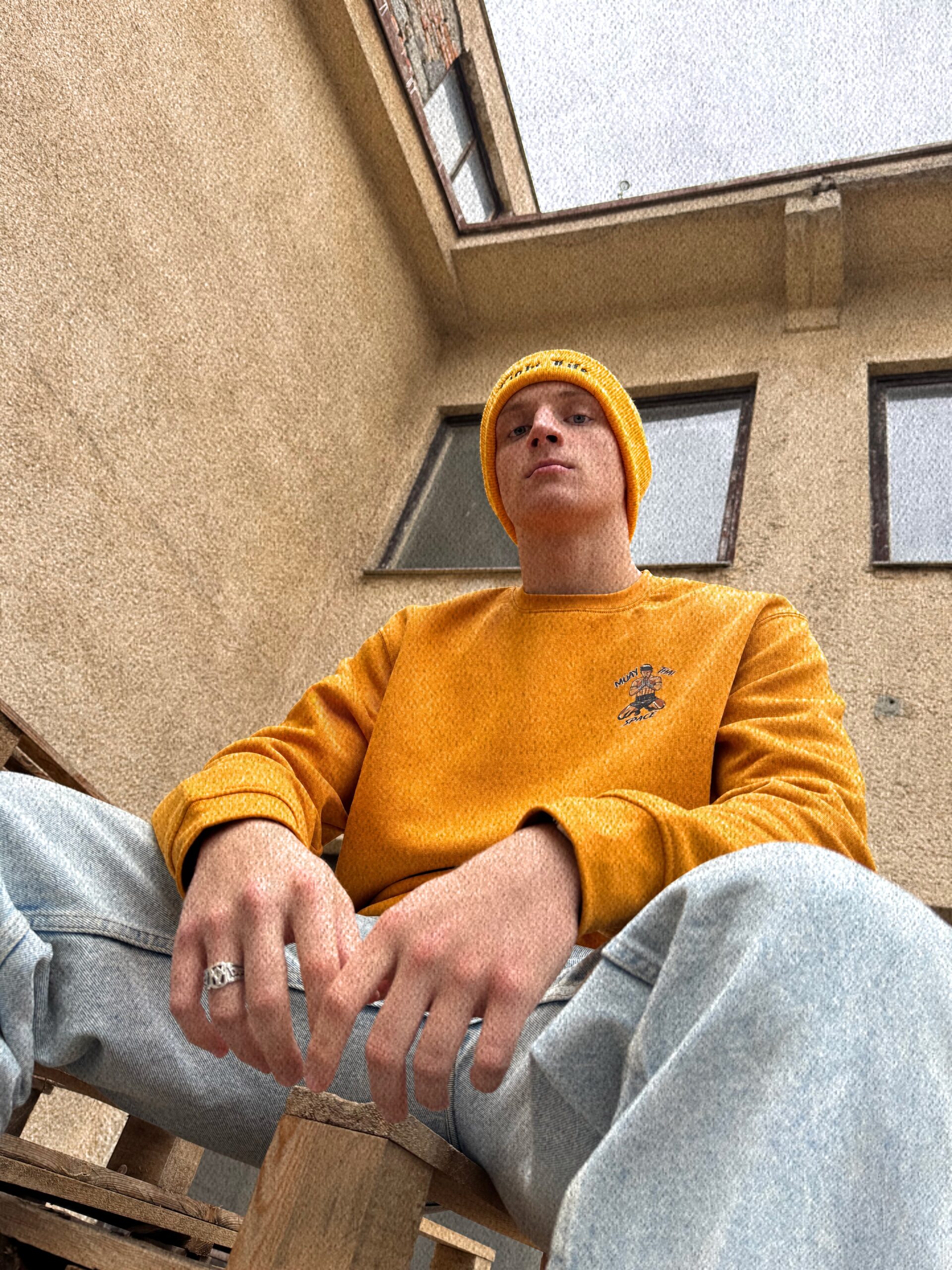 CrewNeck Mikina - Buakaw "Muay Thai Code" – Obrázok 3
