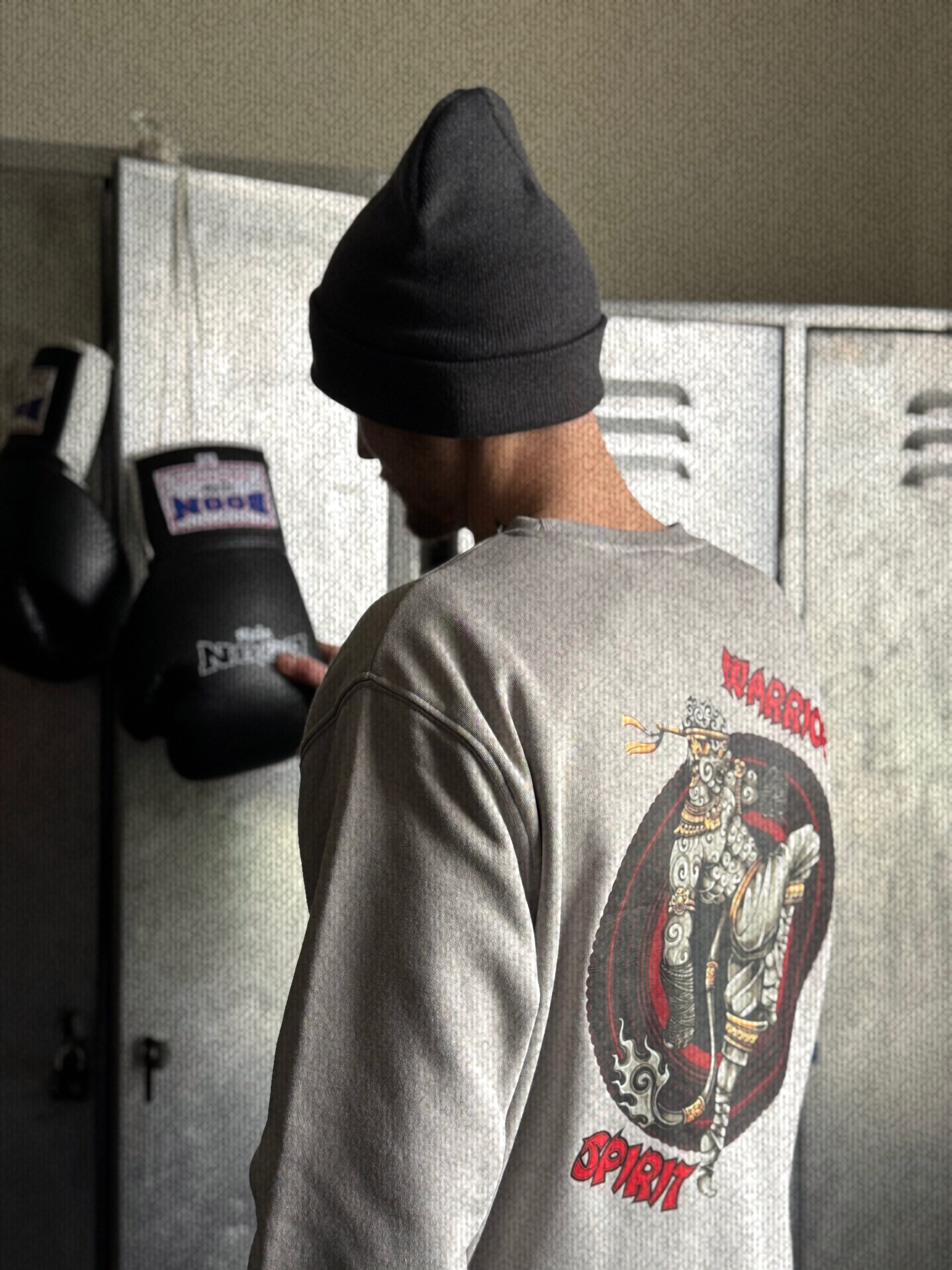 CrewNeck Mikina - Hanuman "Warrior Spirit" – Obrázok 3