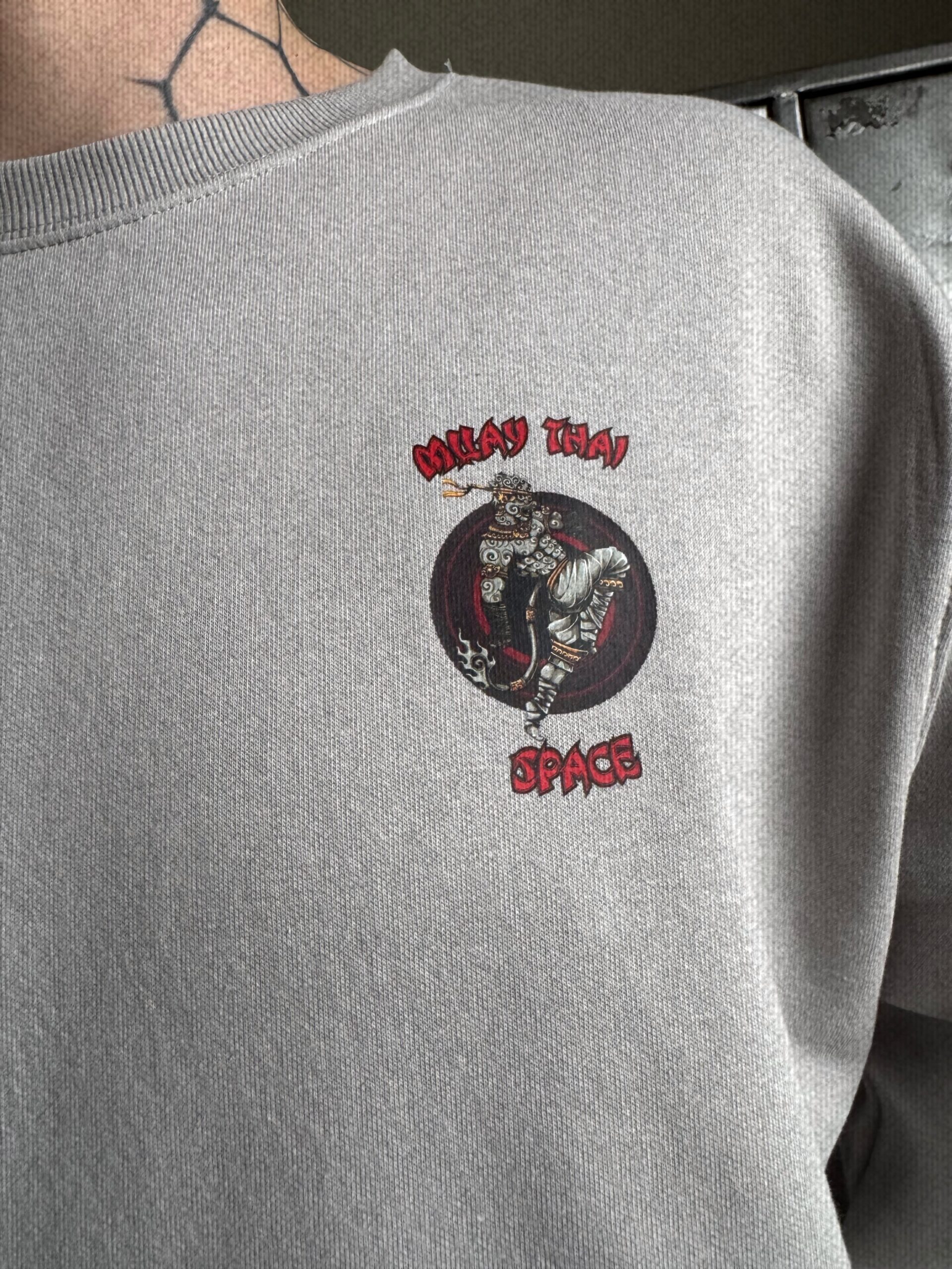 CrewNeck Mikina - Hanuman "Warrior Spirit" – Obrázok 2