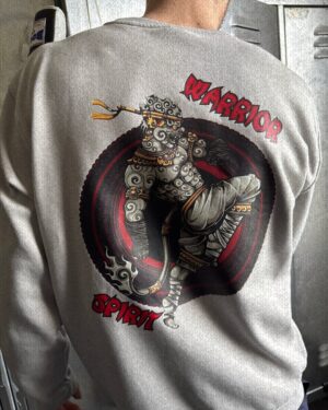 CrewNeck Mikina - Hanuman "Warrior Spirit"