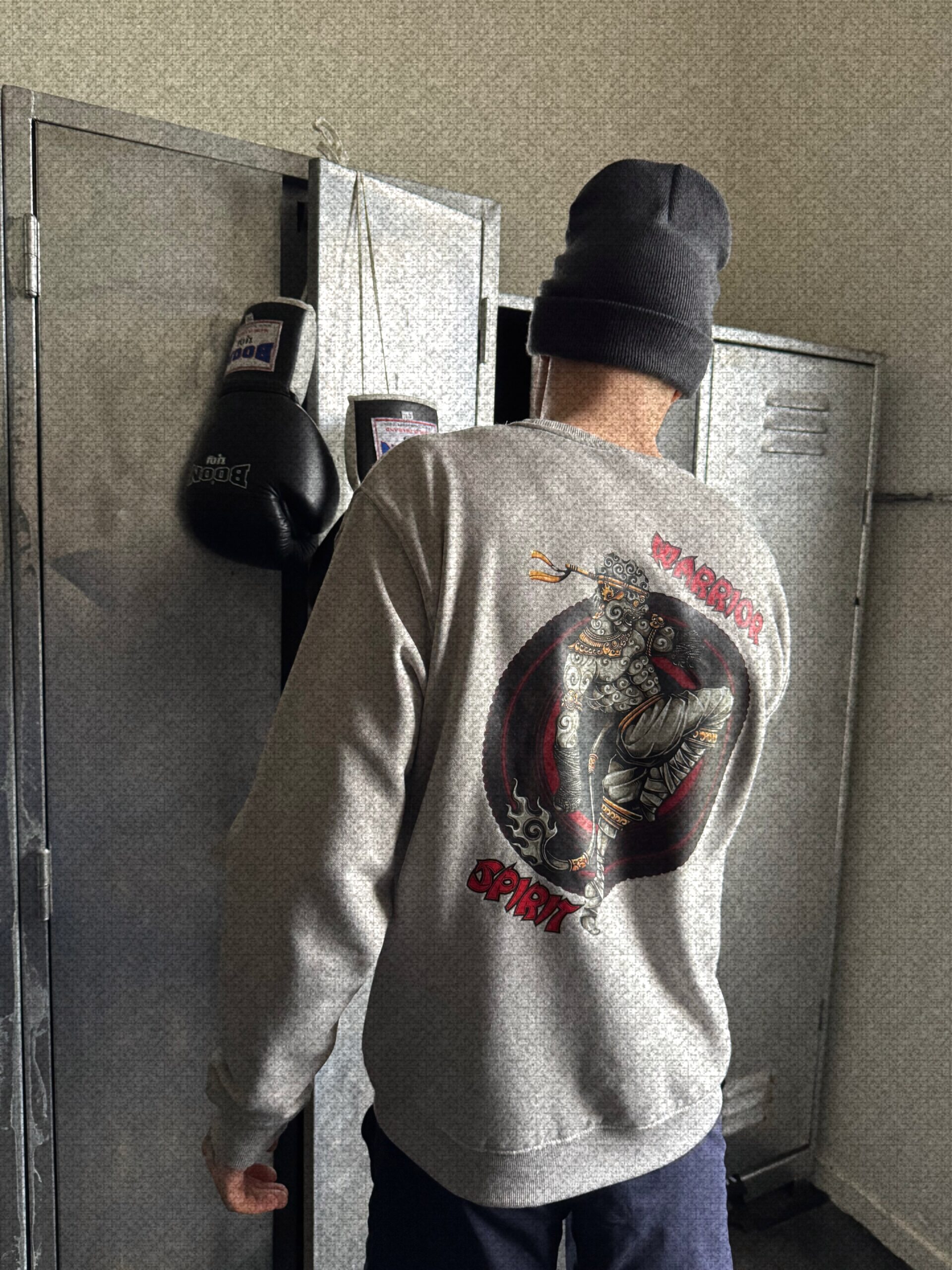 CrewNeck Mikina - Hanuman "Warrior Spirit" – Obrázok 8