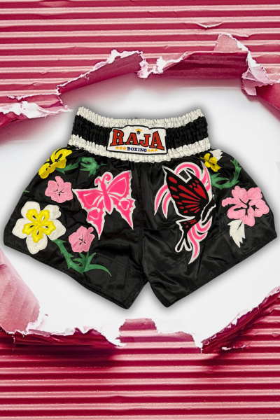 Muay Thai shortky RAJA "Flowers & Butterflies"