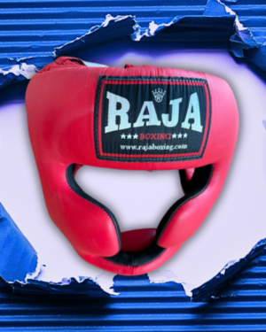 Boxérska Helma RAJA - Červená
